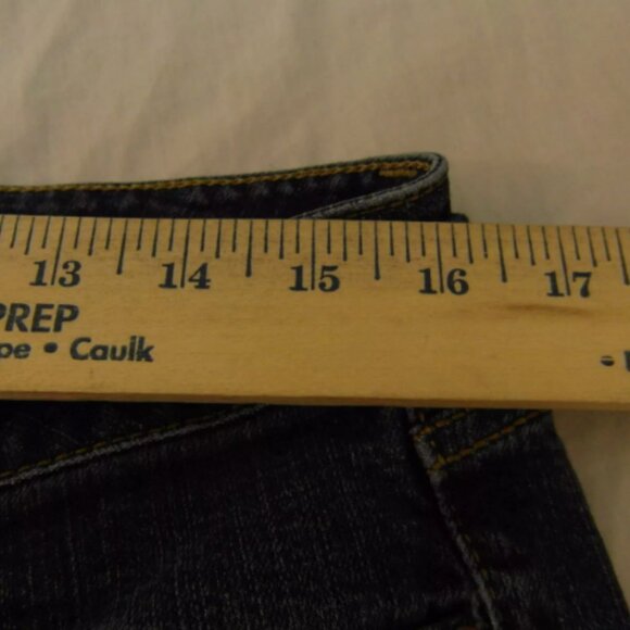 WOMENs sz16 DKNY REGULAR ZIPPER FLY BUTTON COTTON DENIM CLASSIC JEANS IG 932 - Picture 2 of 12